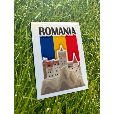 Romania Vinyl Decal Sticker - The European Gift Store