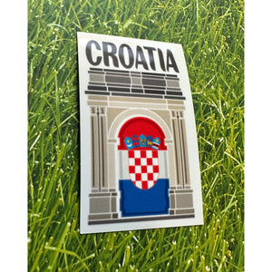 Croatia Vinyl Decal Sticker - The European Gift Store