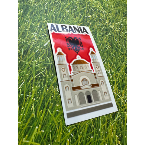 Albania Vinyl Decal Sticker - The European Gift Store