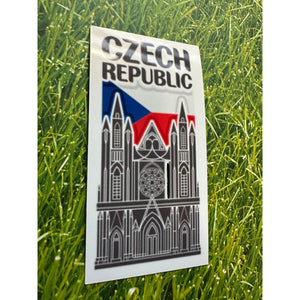 Czech Republic Vinyl Decal Sticker