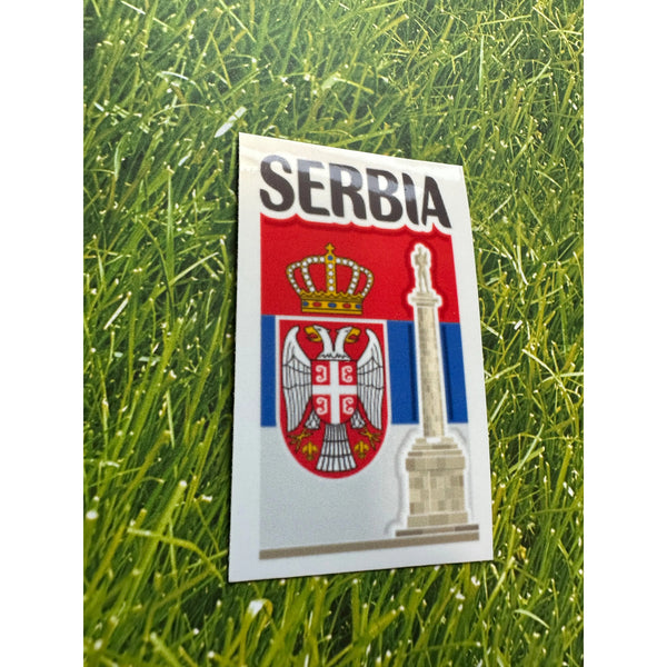Serbia Vinyl Decal Sticker - The European Gift Store