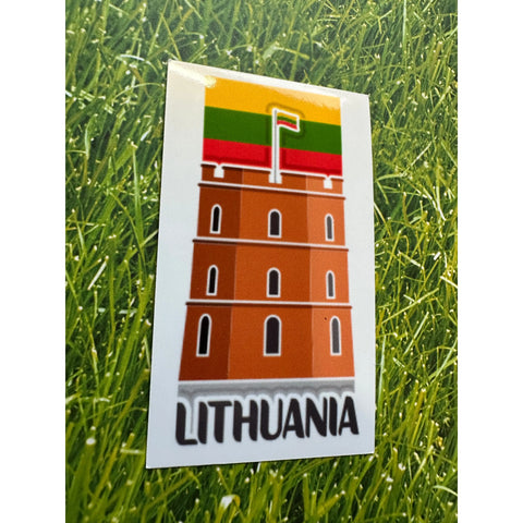 Lithuania Vinyl Decal Sticker - The European Gift Store
