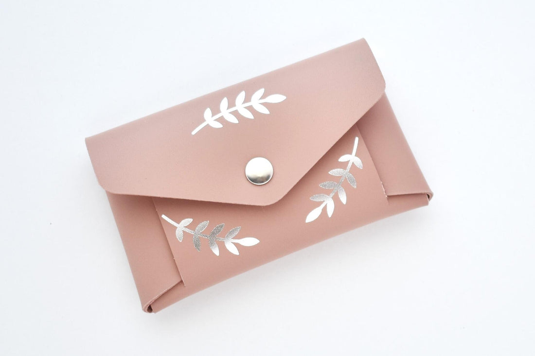 Cardholder Flora - Pinky Beige