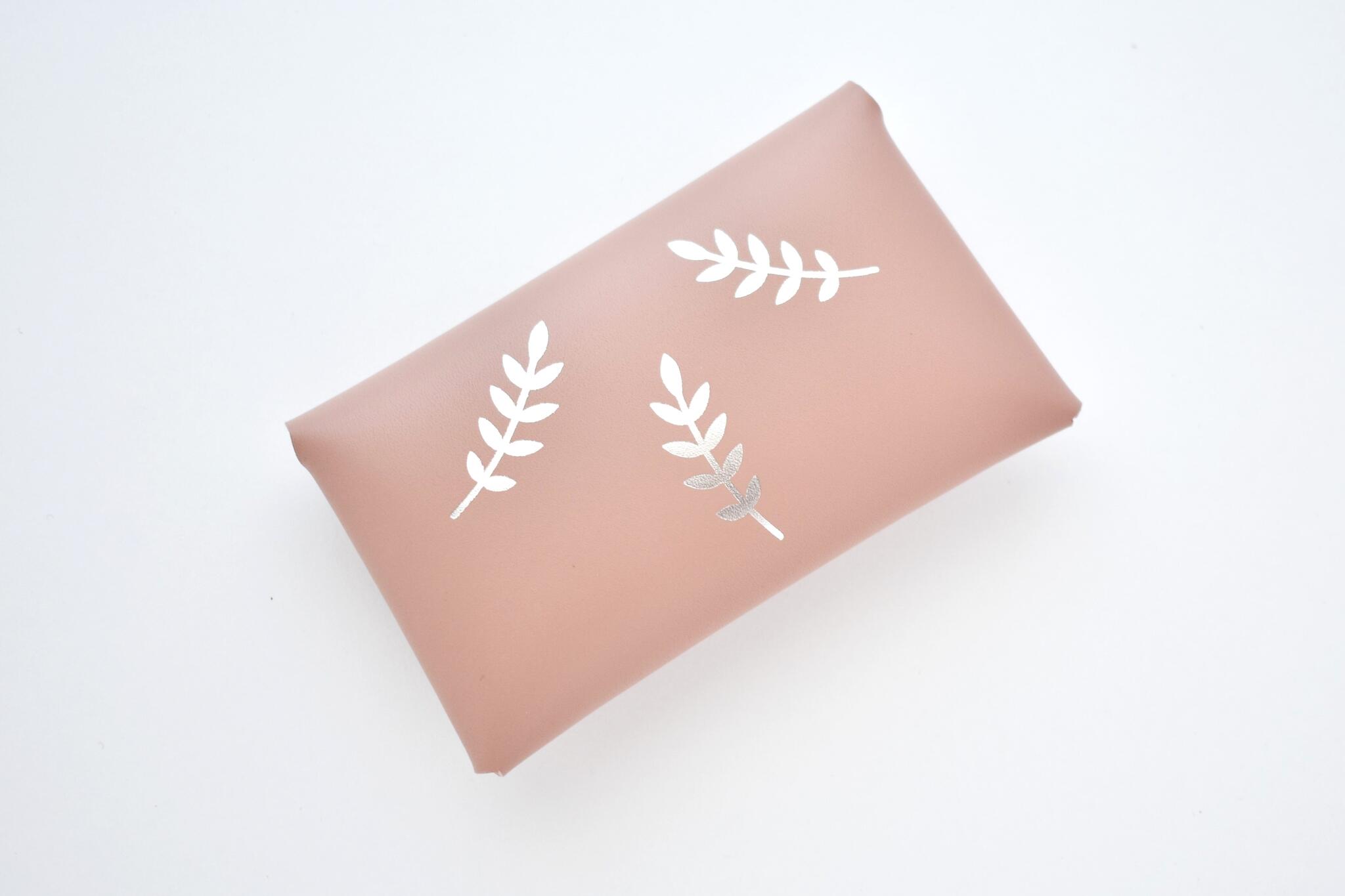 Cardholder Flora - Pinky Beige