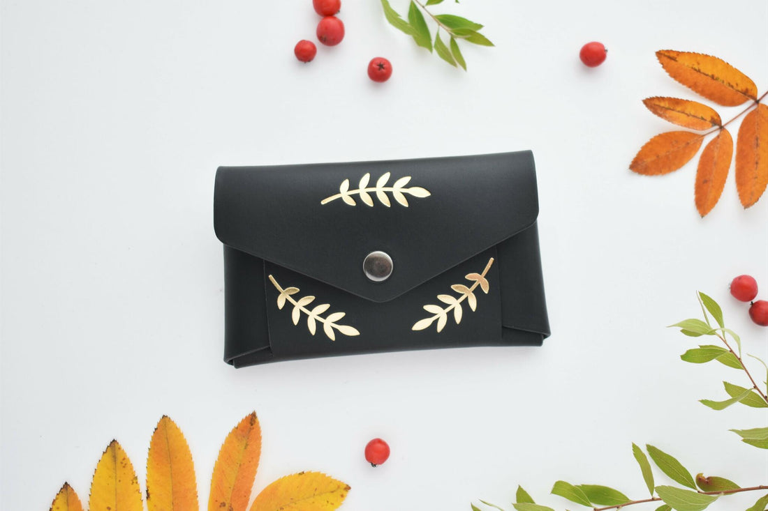 Cardholder Flora - Black