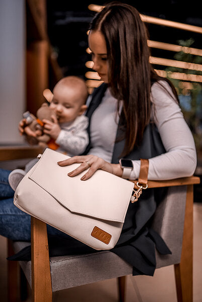 Baby Accessories Handbag – Cappuccino