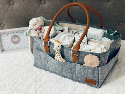 Storage Basket / Diaper Caddy Organizer