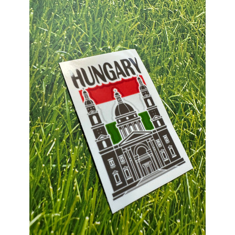 Hungary Vinyl Decal Sticker - The European Gift Store