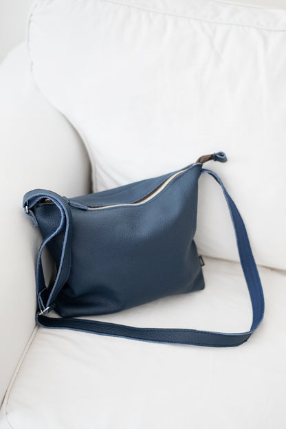 Anet L shoulder bag - Dark Blue