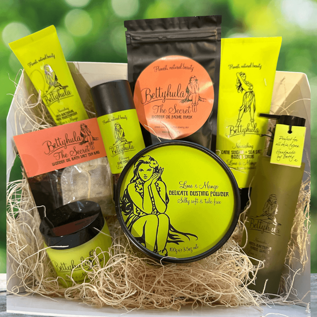 European Lime &amp; Mango Body Care Gift Basket