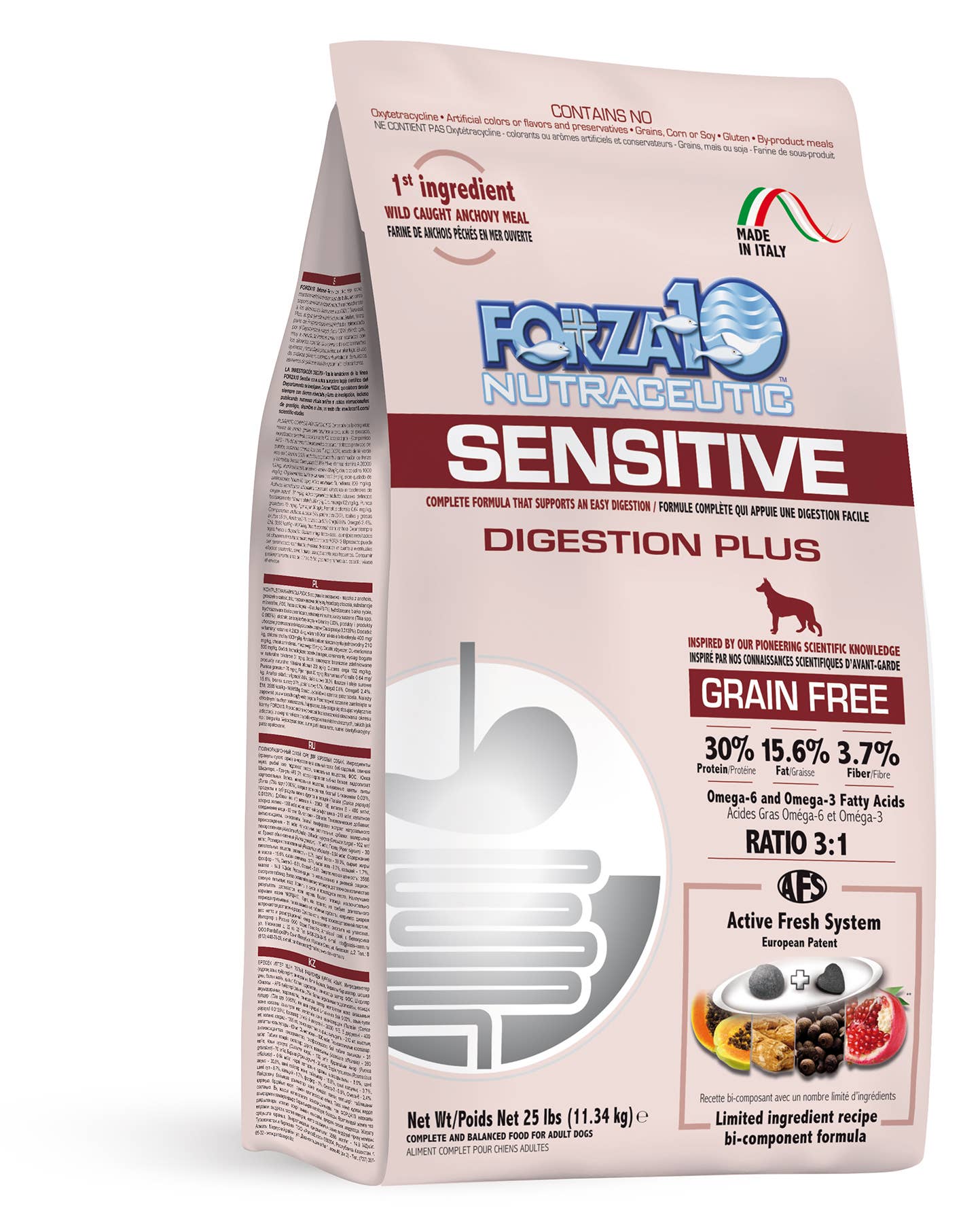 Forza10 Sensitive Digestion Plus Grain-Free Dry Dog Food