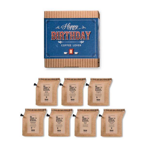 The Brew Company - HAPPY BIRTHDAY SPECIALTY COFFEE GIFT BOX - The European Gift Store