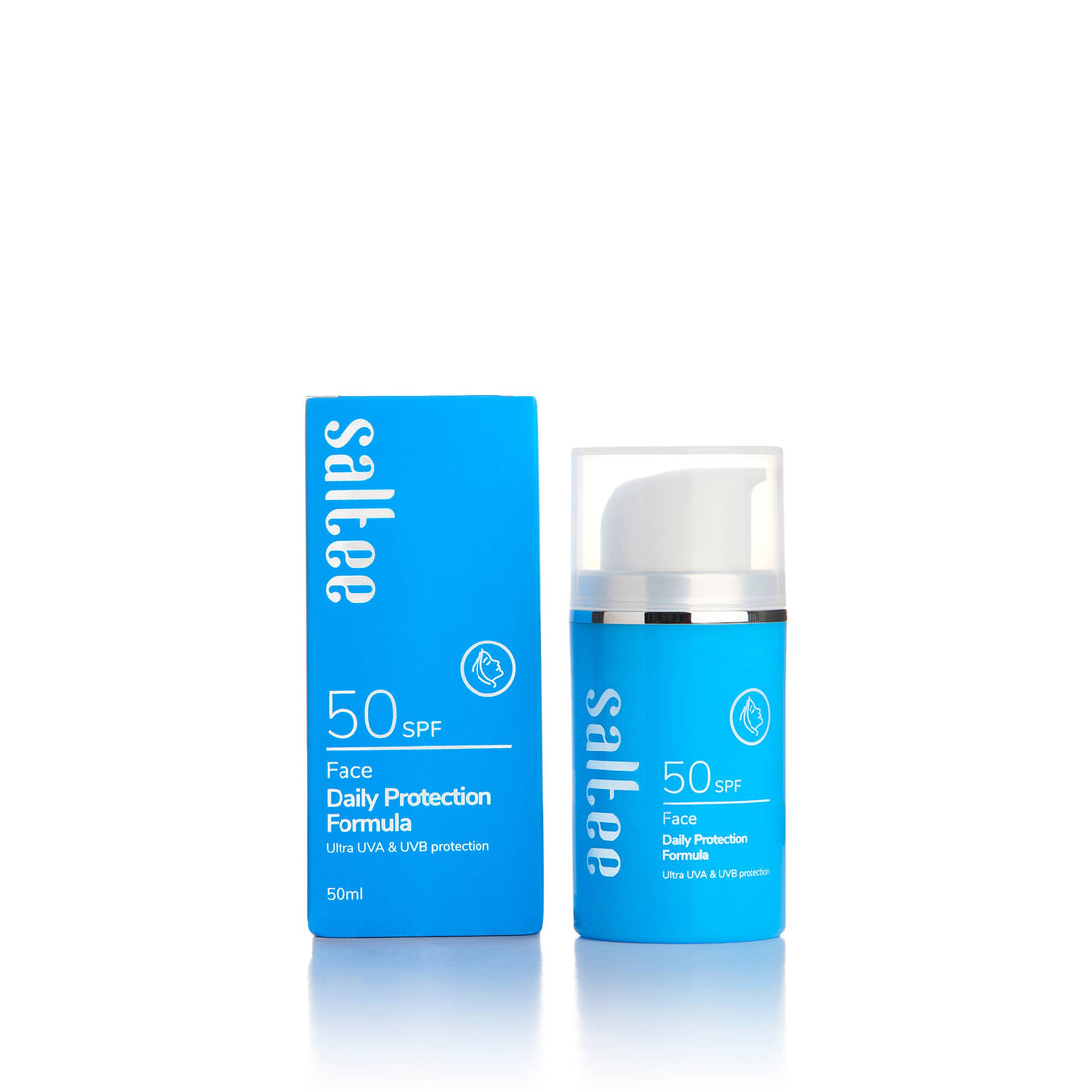 50ml Saltee SPF50 Face Daily Protection Formula