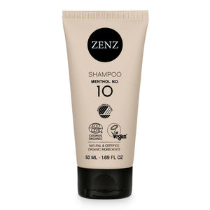 ZENZ Organic Products - Organic Shampoo Menthol no. 10 - Available in 4 sizes | The European Gift Store.