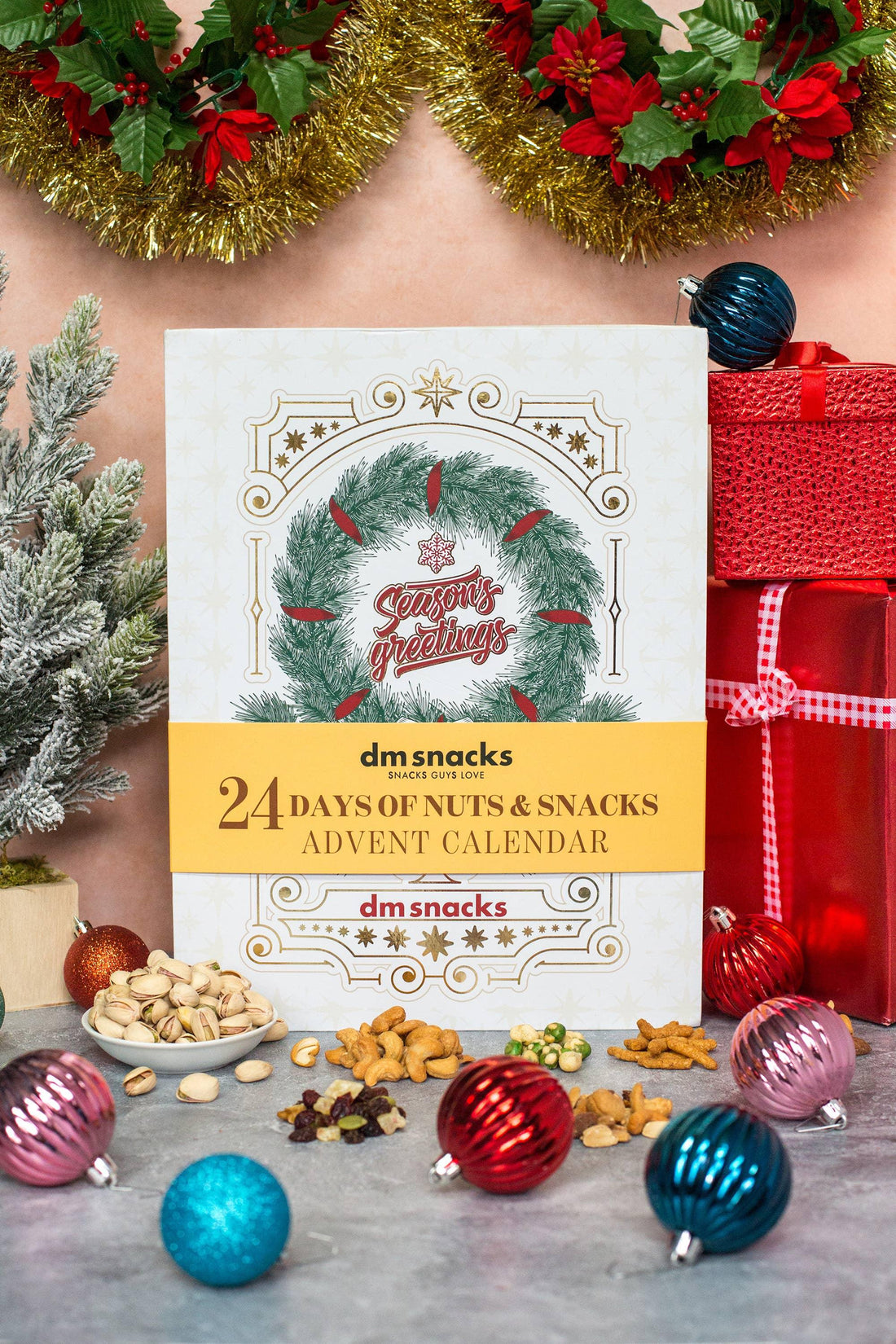 24 Days of Nuts &amp; Snacks Holiday Advent Calendar