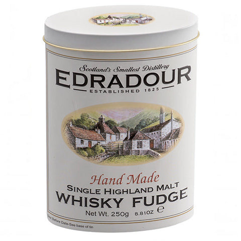 Edradour Malt Whisky Fudge Tin 250g - Gardiners