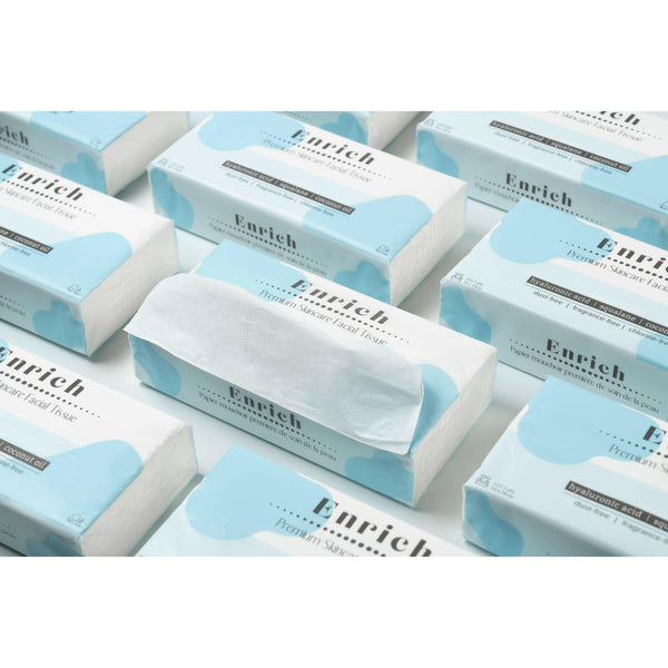 The Nice Bum - Amazingly soft Facial Tissue with Hyaluronic Acid & No Dust