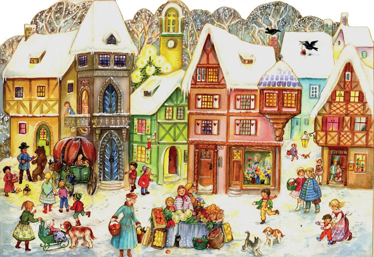 Old World Christmas Marketplace Advent Calendar