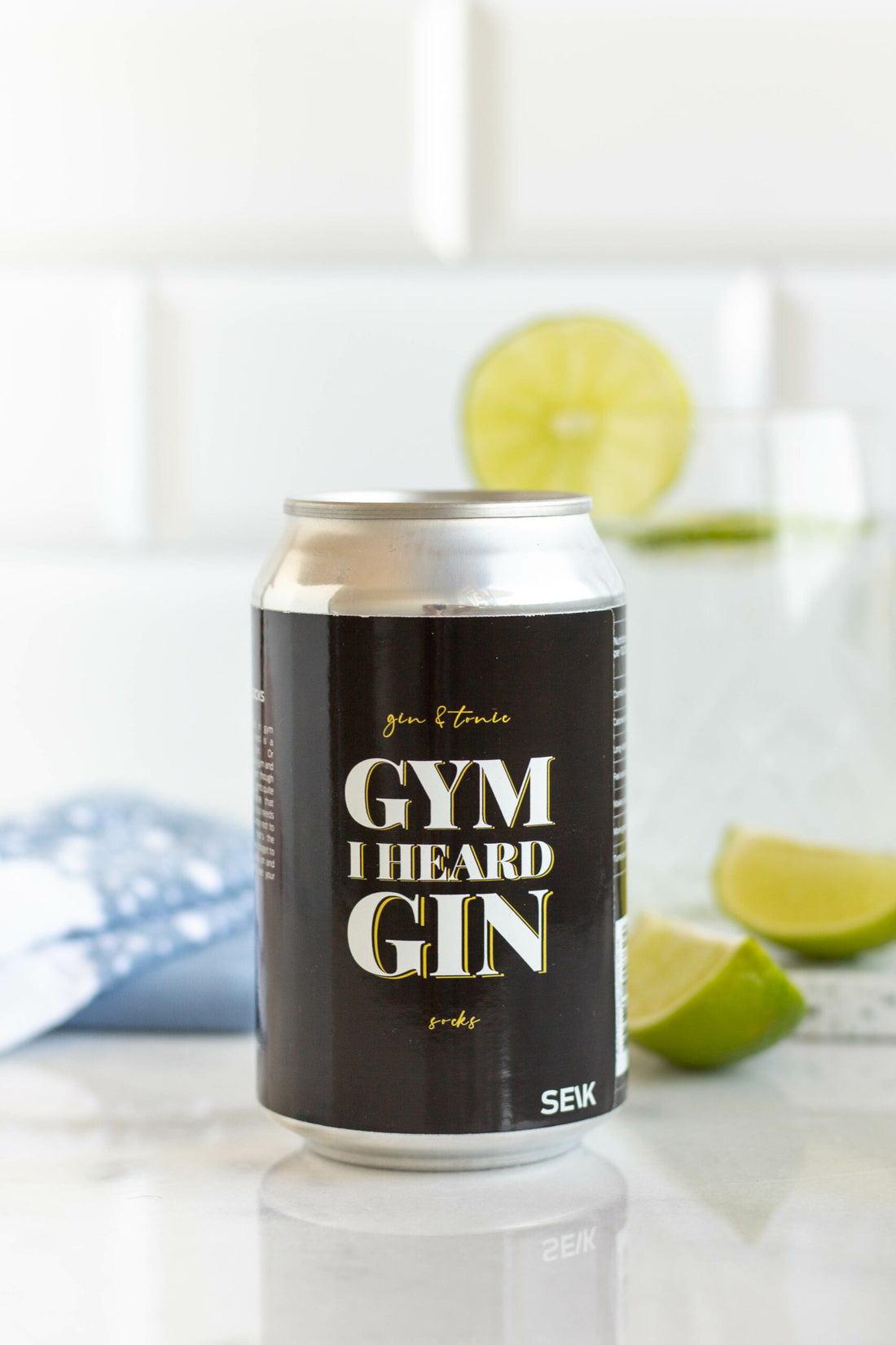 Gym? I heard Gin! - Gin &amp; Tonic sokid (suurus 40-46)