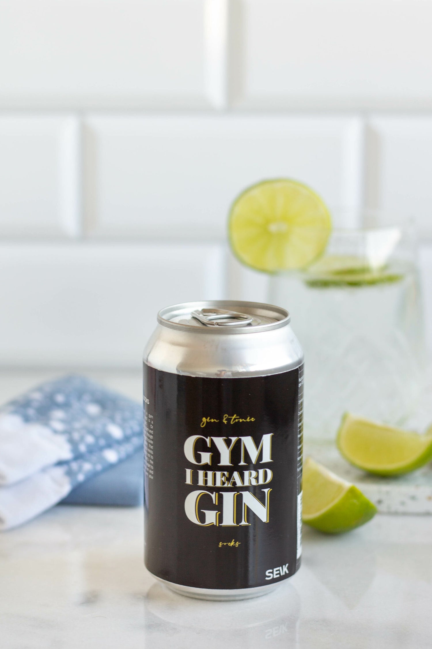 Gym? I heard Gin! - Gin &amp; Tonic sokid (suurus 40-46)