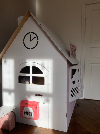 Cardboard DIY House for Kids