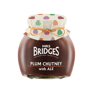 Mrs Bridges Plum Chutney With Ale, 10-Ounce