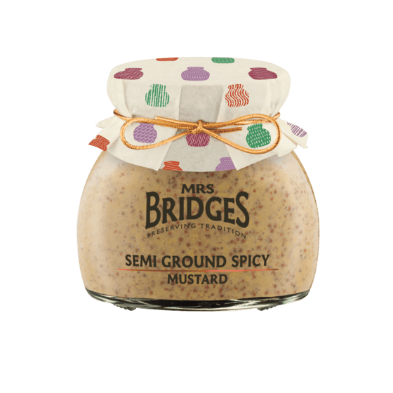 Mrs Bridges Semi Ground Spicy Mustard