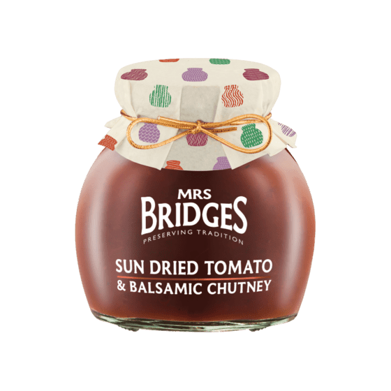 Mrs Bridges Sun Dried Tomato &amp; Balsamic Chutney - The European Gift Store