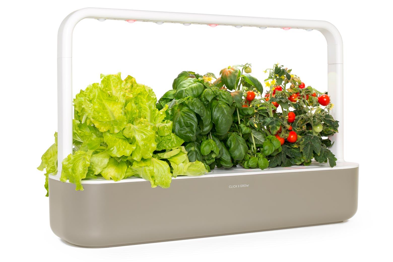 Click &amp; Grow The Smart Garden 9 with Starter Kit (Lettuce, Tomato &amp; Basil) Various Colors Available