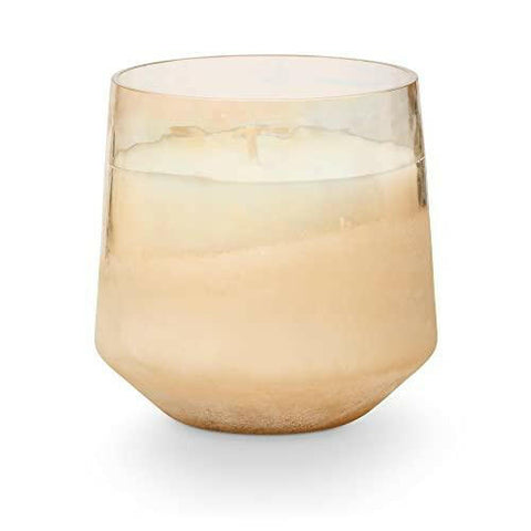 ILLUME Beautifully Done Baltic Glass Candle, Coconut Milk Mango - The European Gift Store