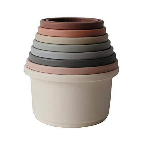 mushie Stacking Cups Toy | Made in Denmark (Original) - The European Gift Store