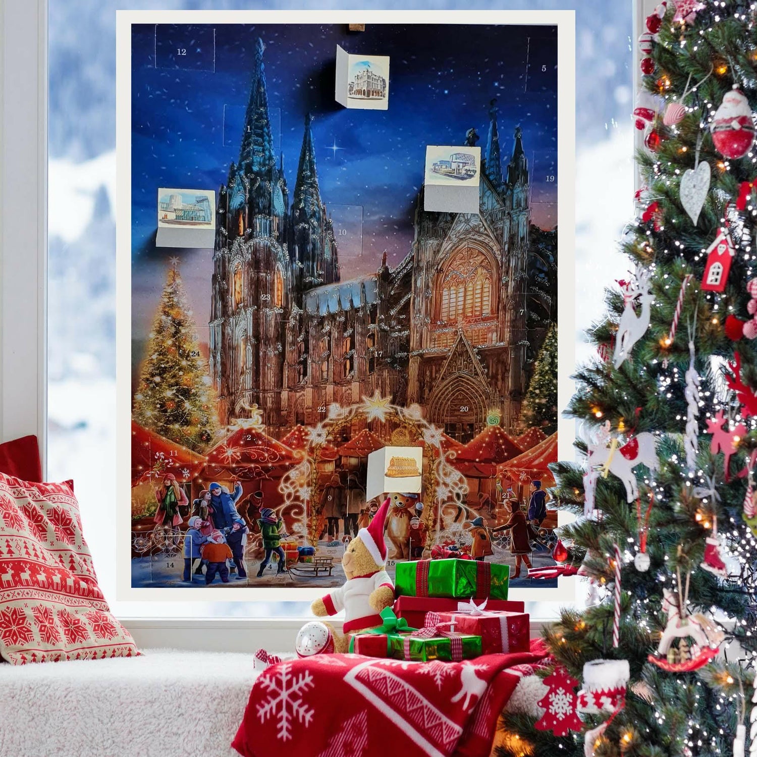 Cologne Cathedral Advent Calendar - The European Gift Store