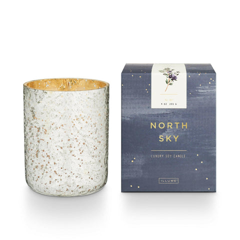 North Sky Small Luxe Sanded Mercury Candle - The European Gift Store