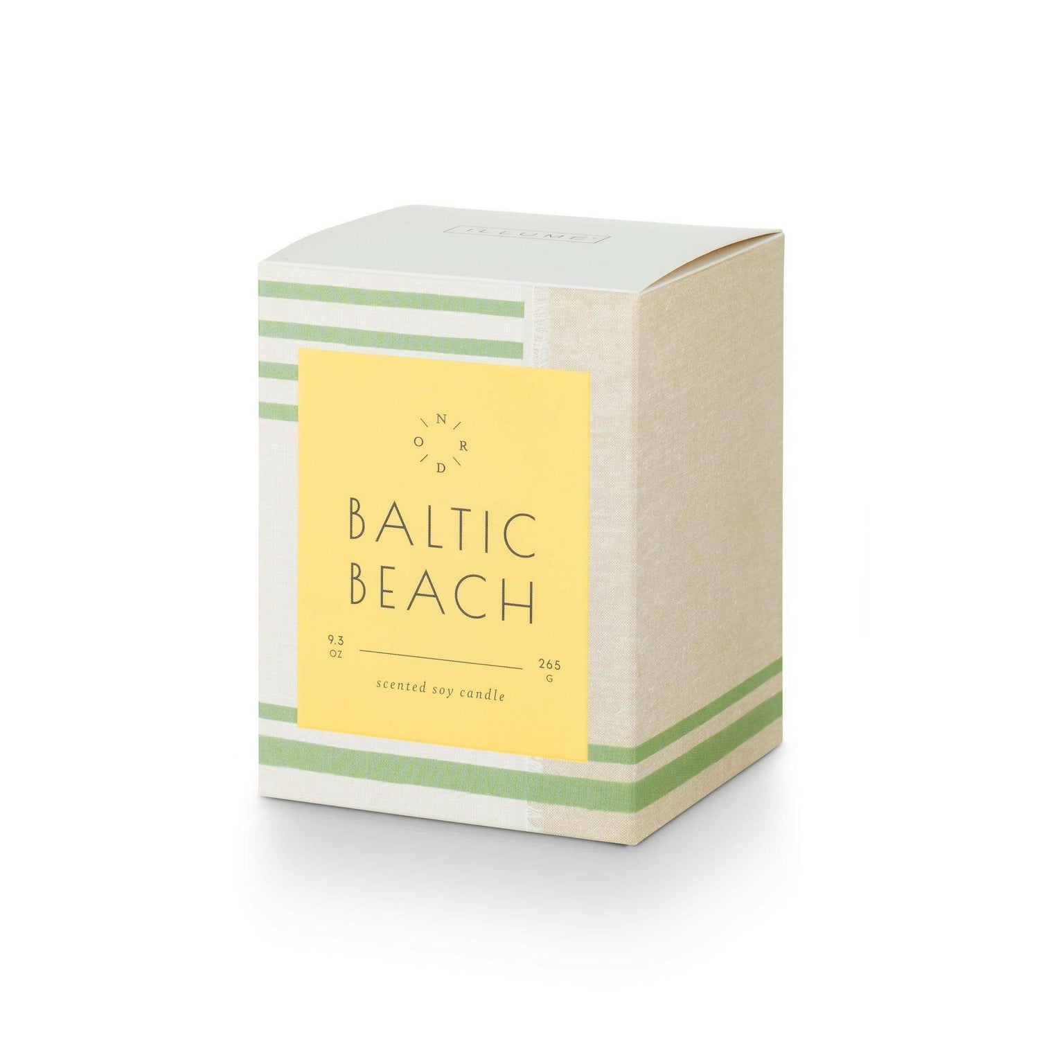 Baltic Beach Fjord &amp; Form Seafare Glass Candle - The European Gift Store