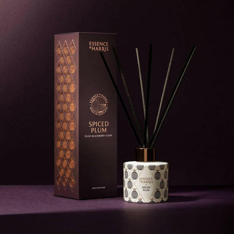 Essence of Harris - Spiced Plum Reed Diffuser - The European Gift Store