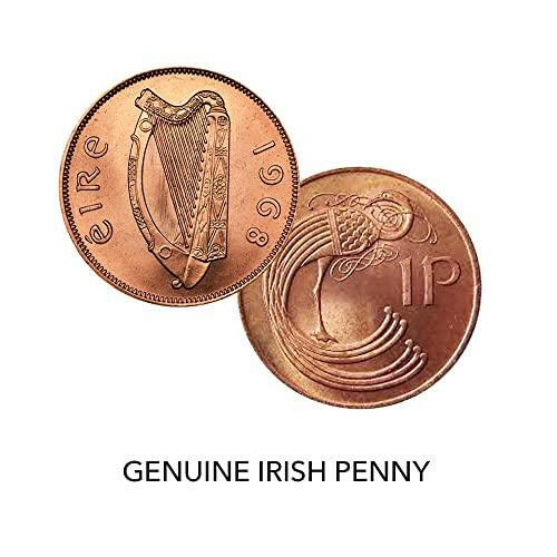 Three Irish Blessings with 4 Lucky Irish Pennies Wall Frame - The European Gift Store