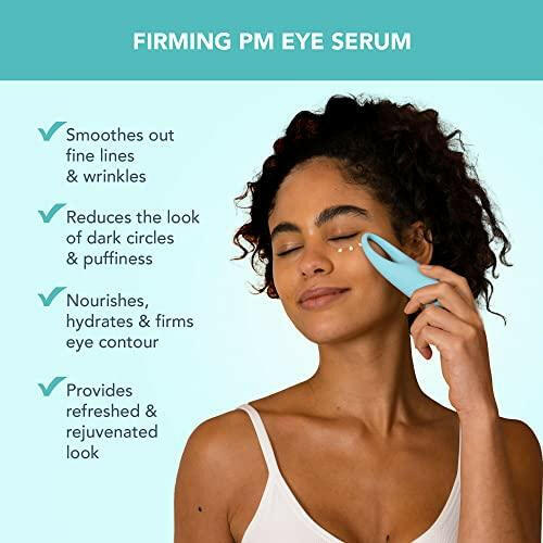 Foreo IRIS Firming PM Eye Serum - Retinol - Mushroom Extract - Vitamin E - Bakuchiol - Travel size Eye Treatment Products - Dark Circles & Eye Bags - Fragrance Free - All Skin Types - 0.5 oz - The European Gift Store