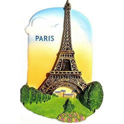 Eiffel Tower on The Champ de Mars in Paris France Magnet