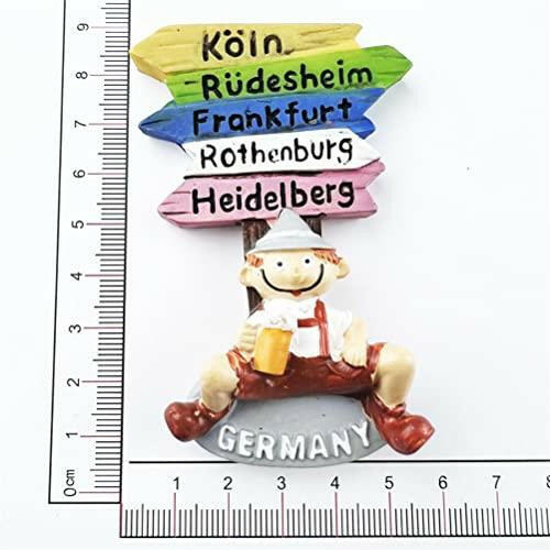 Guidepost Style Germany Refrigerator Magnet - The European Gift Store