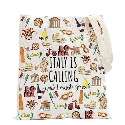 ITALY Is Calling and I Must Go Zipper Pouch Makeup Bag