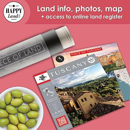Real Piece of Land - Tuscany | Personalized Land Owner's Certificate