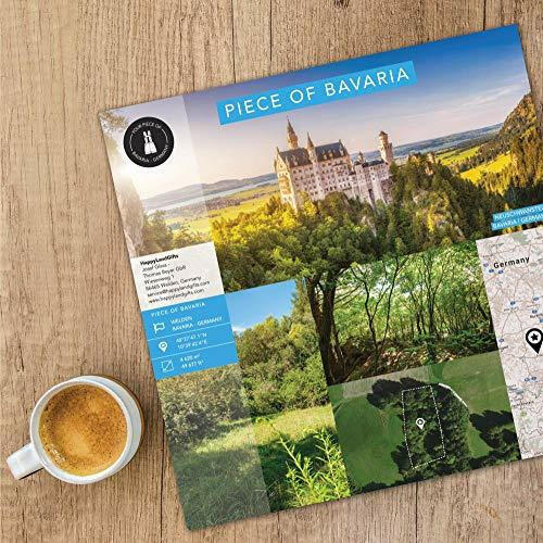 Real Piece of Land - Bavaria | Personalized Land Owner's Certificate - The European Gift Store