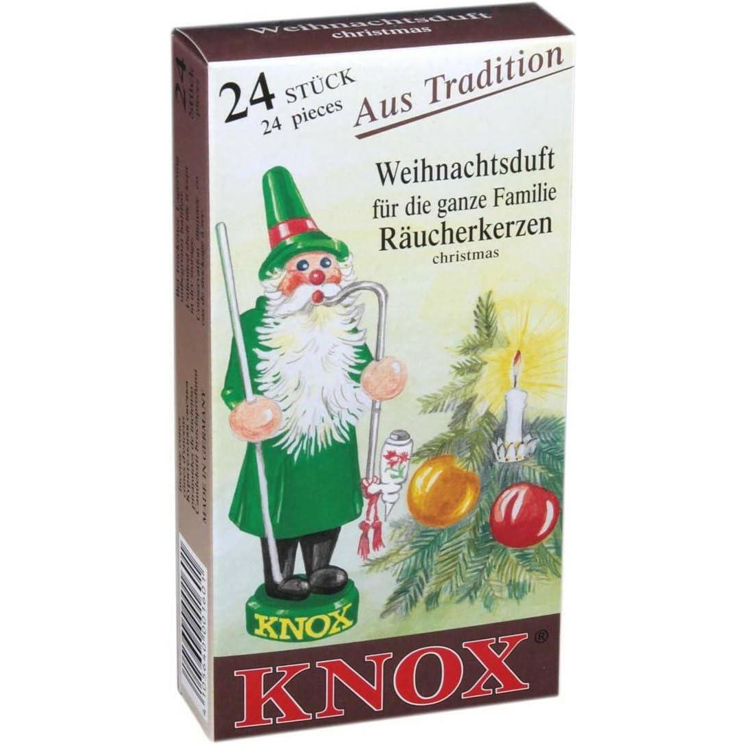 Knox German Incense Cones - Christmas Scent 24 piece box - The European Gift Store