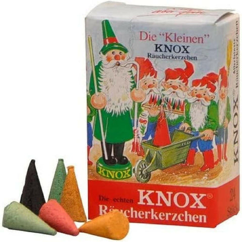 Knox Mini German Incense Cones Variety Pack Made Germany for Christmas Smokers - The European Gift Store