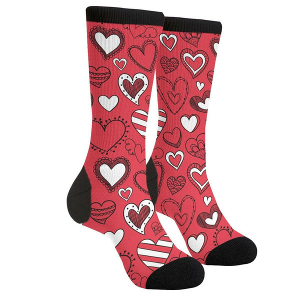 Men's Novelty Funny Valentine's Day Socks Crazy Socks Fashion Casual Socks - The European Gift Store