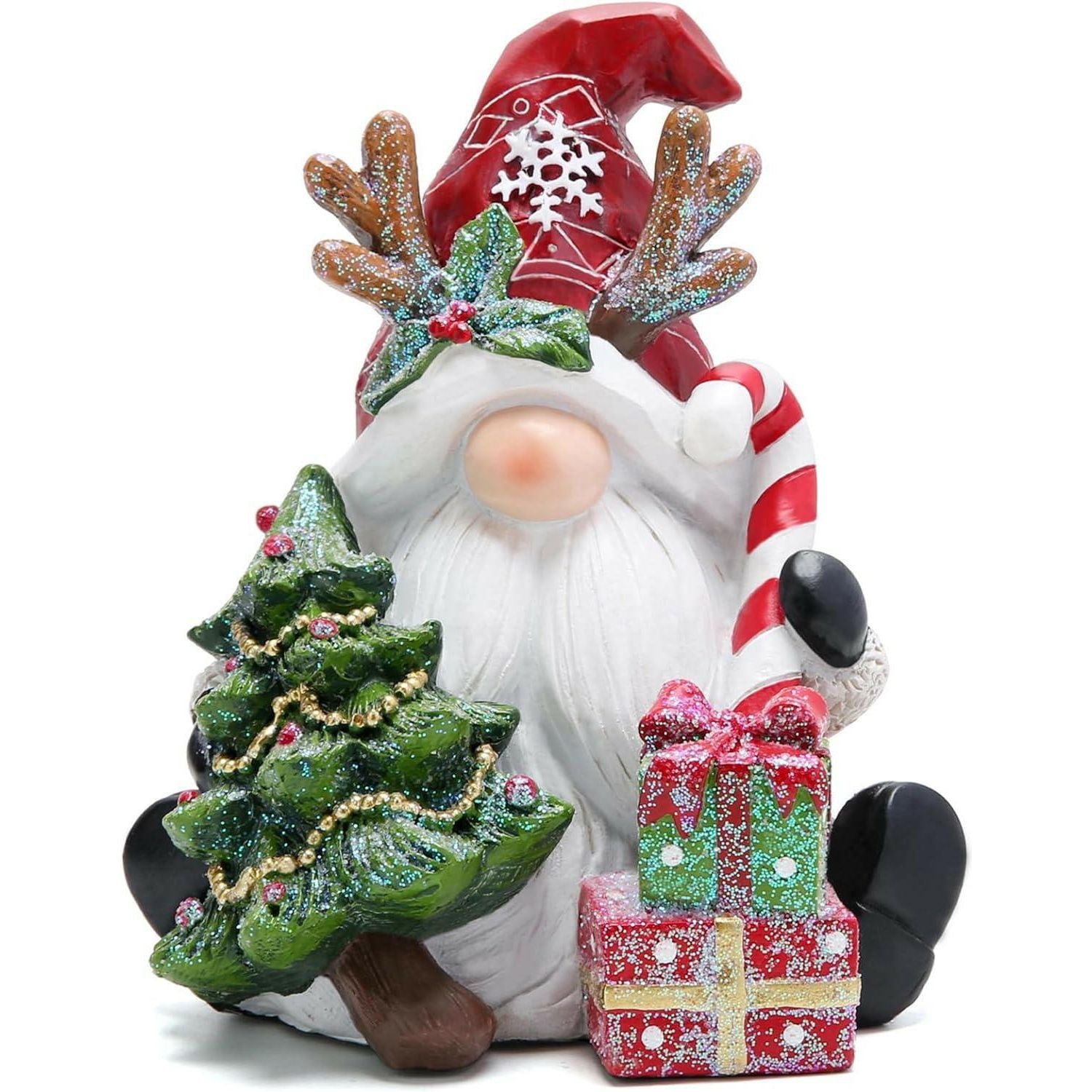 Christmas Gnome Decor Winter Table Swedish Tomte Elf Dwarf Figurine - The European Gift Store