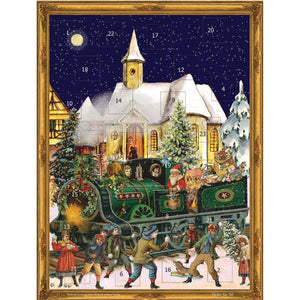 Christmas Train Advent Calendar - The European Gift Store