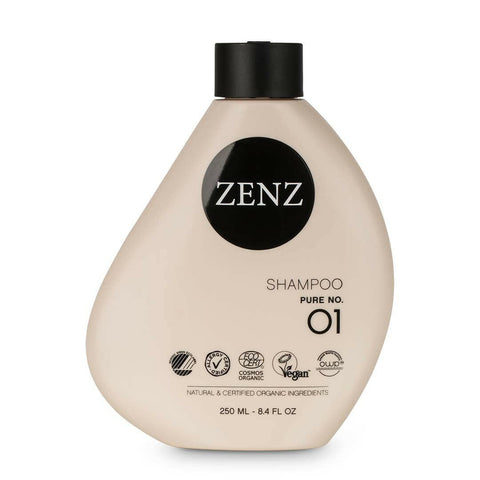 ZENZ Organic Products - Organic Shampoo Pure no. 01 - Available in 4 sizes | The European Gift Store.