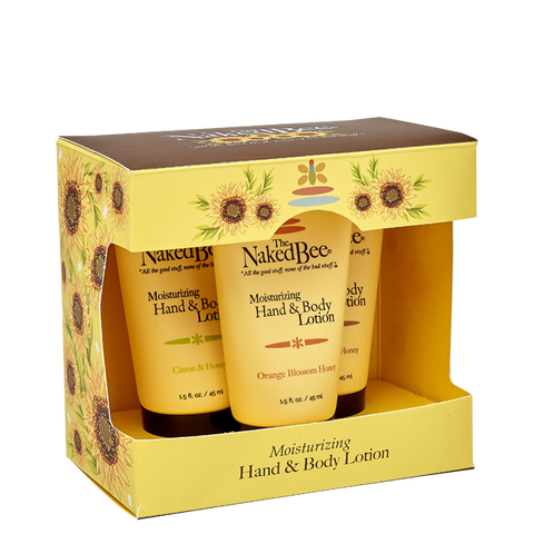 The Naked Bee - Hand and Body Lotion Trio