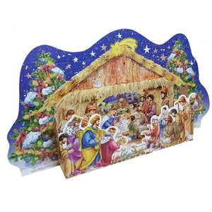 Nativity Advent Calendar - The European Gift Store